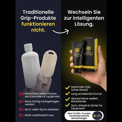 GameChanger Grip — Anti-Schweiß Handcreme
